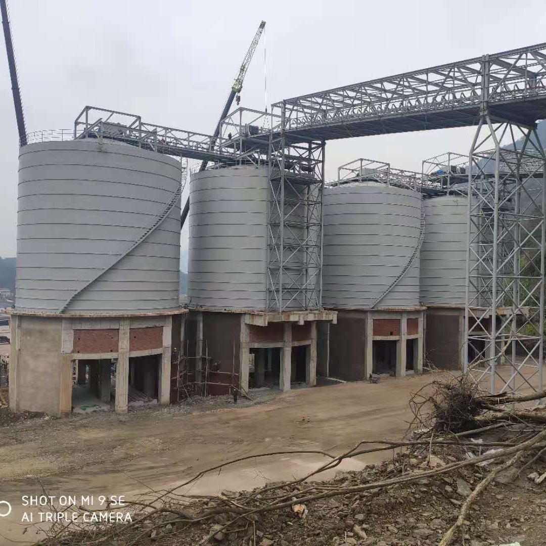 杭州3000吨骨料钢板库
