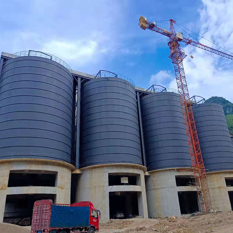 杭州骨料钢板仓建造施工周期从规划到竣工的每一步